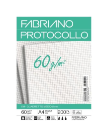 FABRIANO FOGLI PROTOCOLLO 5M 60gr 200fg