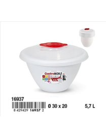 CIOTOLA TONDA C/COP PARASPRUZZI 5,7lt