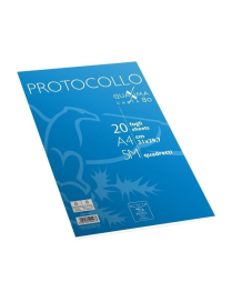 FOGLI PROTOCOLLO 20ff 80gr 5M