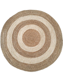 TAPPETO TONDO INTRECCIATO 120cm 62752