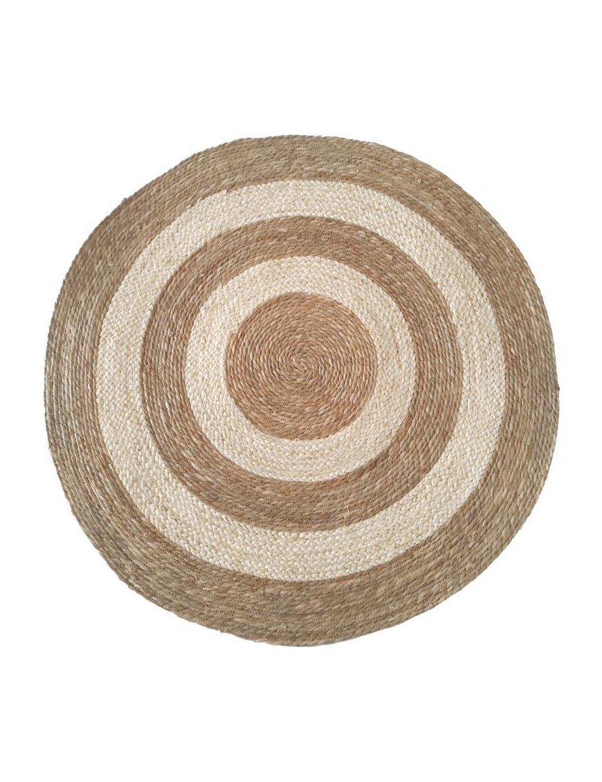 TAPPETO TONDO INTRECCIATO 120cm 62752