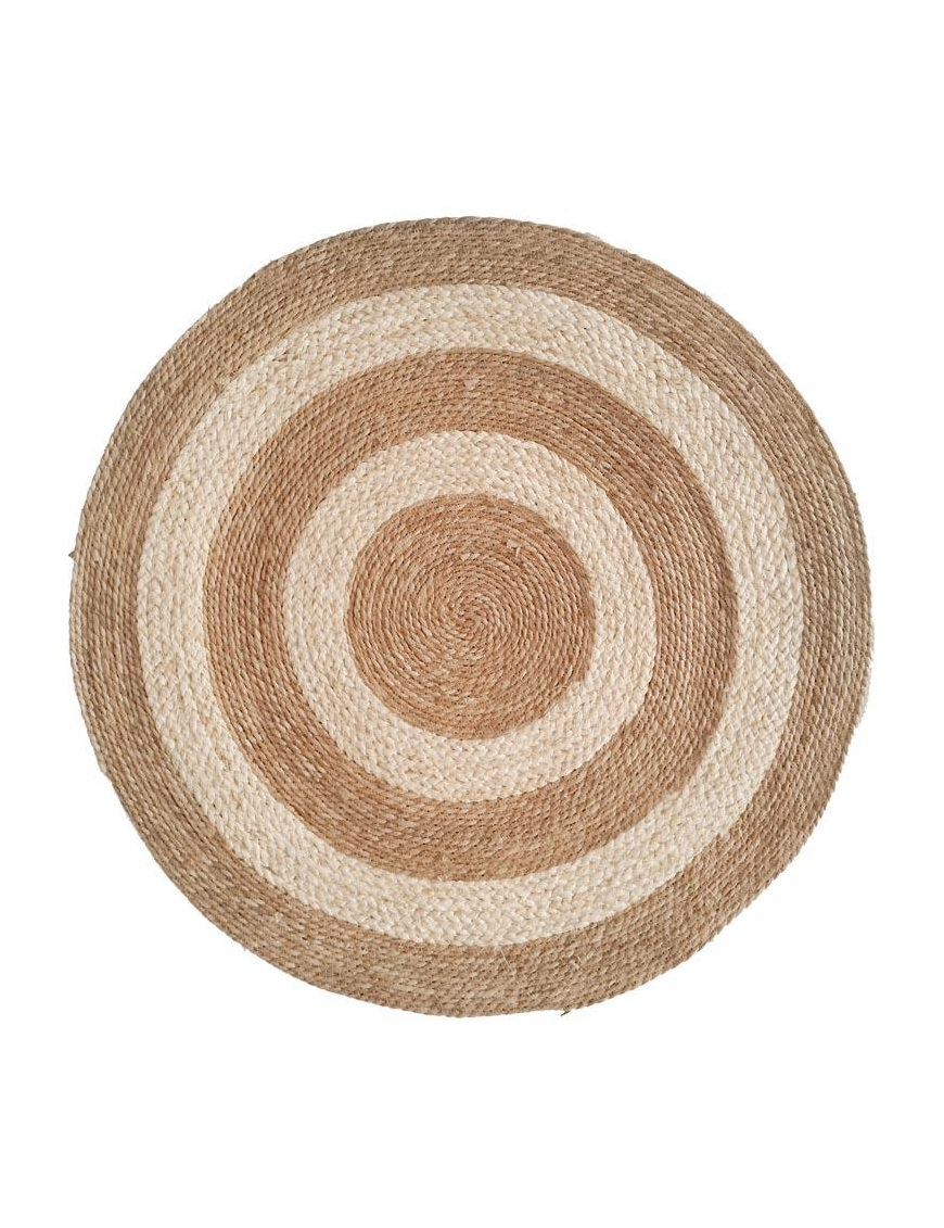 TAPPETO TONDO INTRECCIATO 100cm 62753