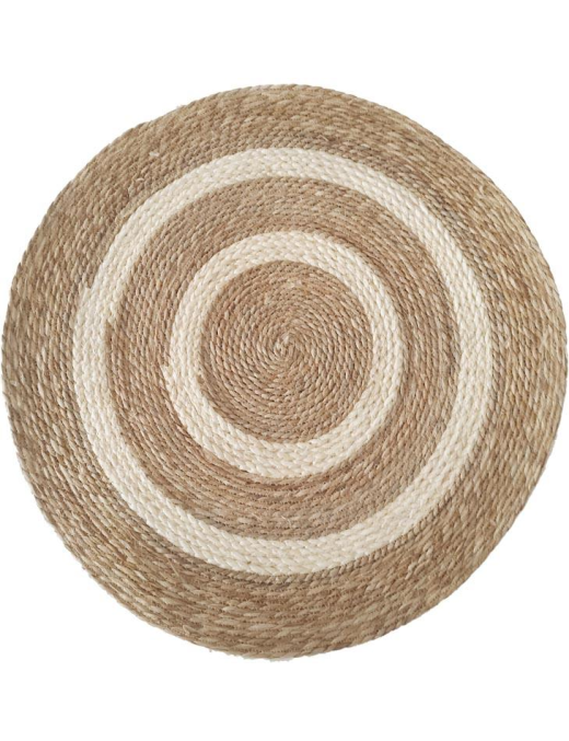 TAPPETO TONDO INTRECCIATO  80cm 62754