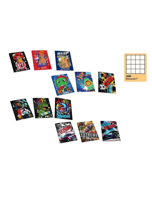 MAXI CHILDREN'S NOTEBOOK 20 sheets 80gr 10MM