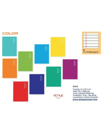 MAXI COLOR NOTEBOOK 20 sheets 80gr C