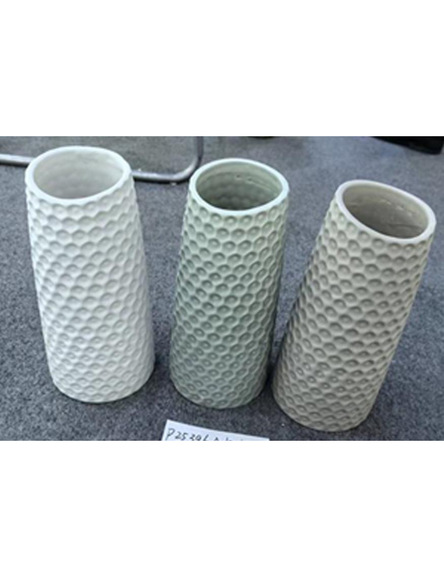 VASO CERAMICA C/DISEGNI 28cm 47846