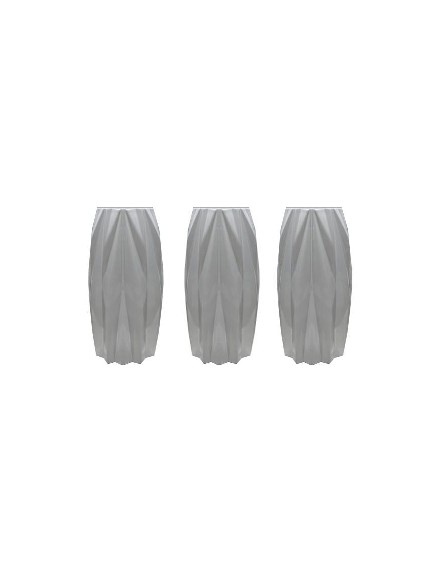 VASO CERAMICA LUC.BIANCO 20cm 46580