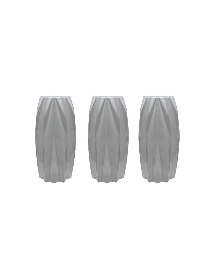 VASO CERAMICA LUC.BIANCO 25cm 46579