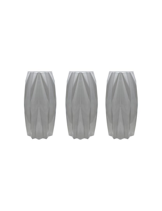 VASO CERAMICA LUC.BIANCO 25cm 46579