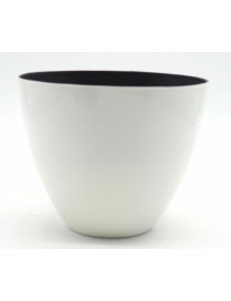 VASO PLASTICA BIANCO 23cm 43702