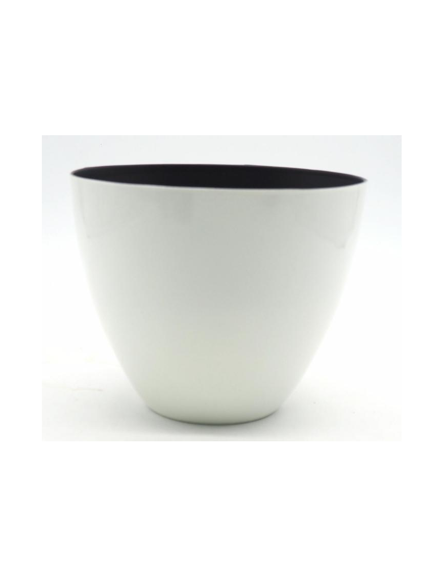 VASO PLASTICA BIANCO 23cm 43702