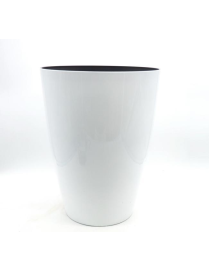 VASO PLASTICA BIANCO 38cm 43705