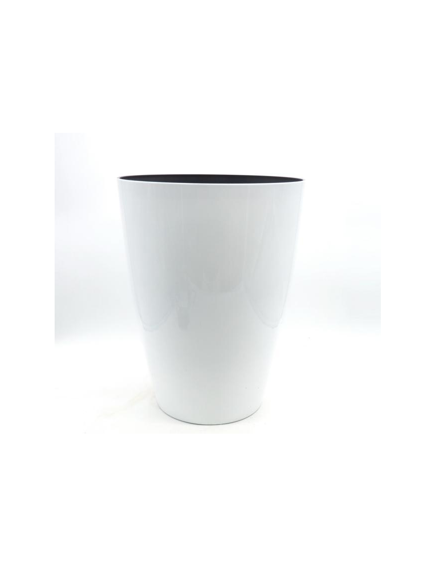 VASO PLASTICA BIANCO 38cm 43705
