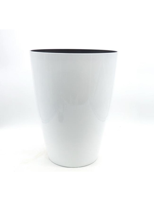 VASO PLASTICA BIANCO 38cm 43705