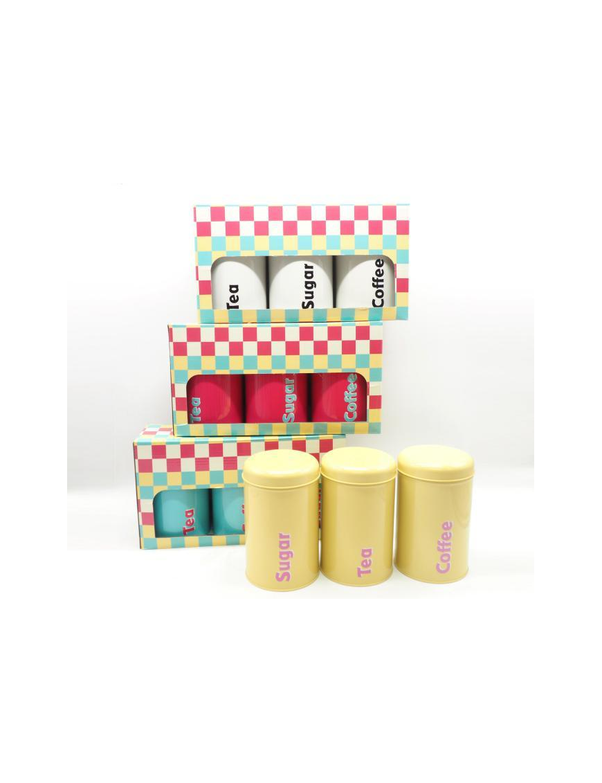 BARATTOLI LATTA COLOR 3pz 43563
