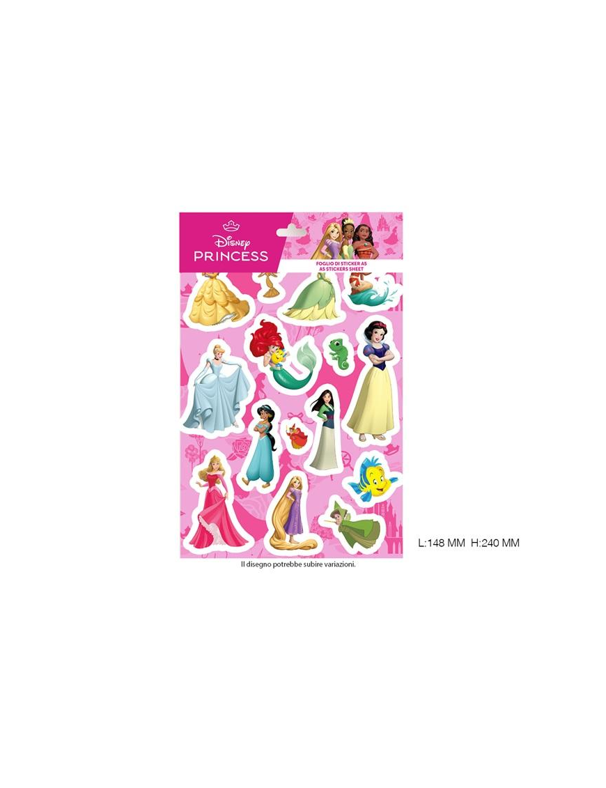 PRINCESS STICKERS ASSORTED