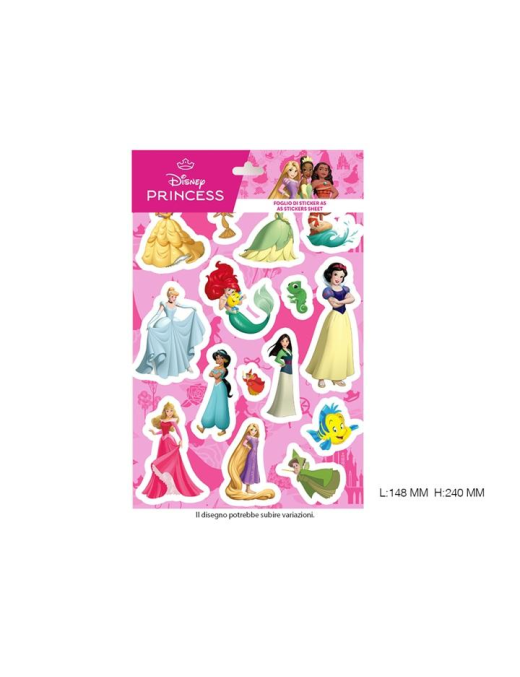 PRINCESS STICKERS ASSORTED