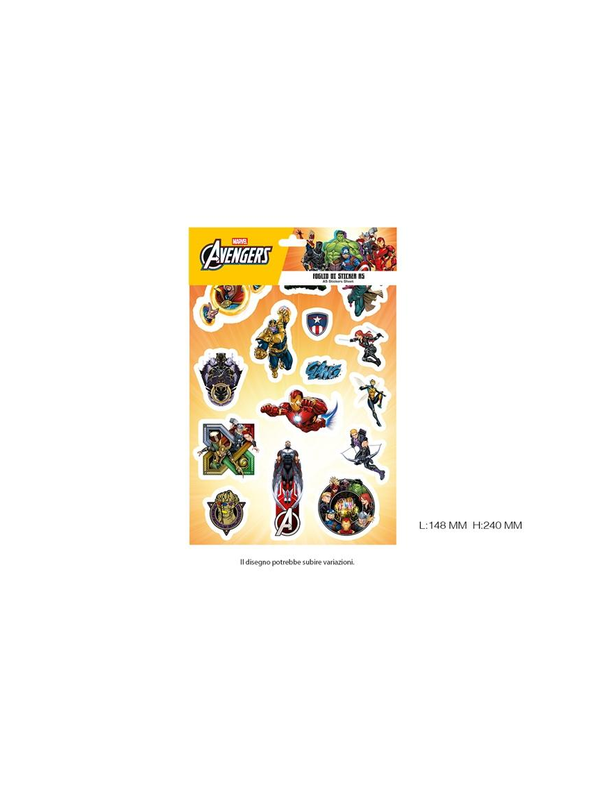 AVENGERS STICKERS ASSORTED