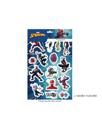 SPIDERMAN STICKERS ASSORTED