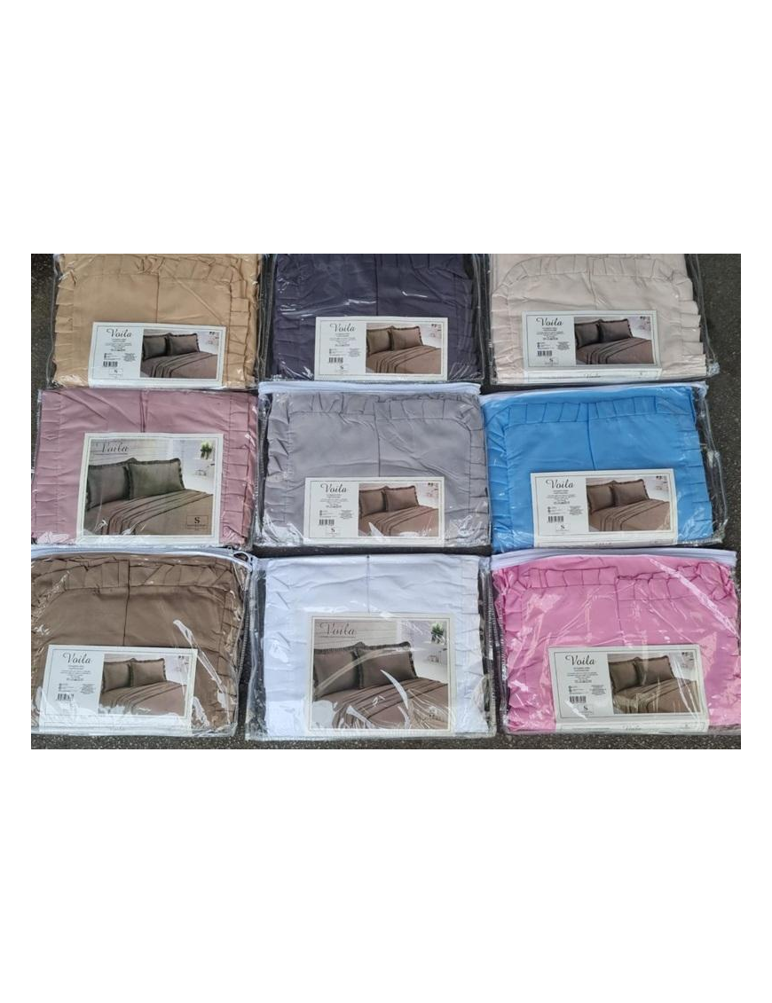 COMPLETO LETTO VOILA' MATRIMONIALE