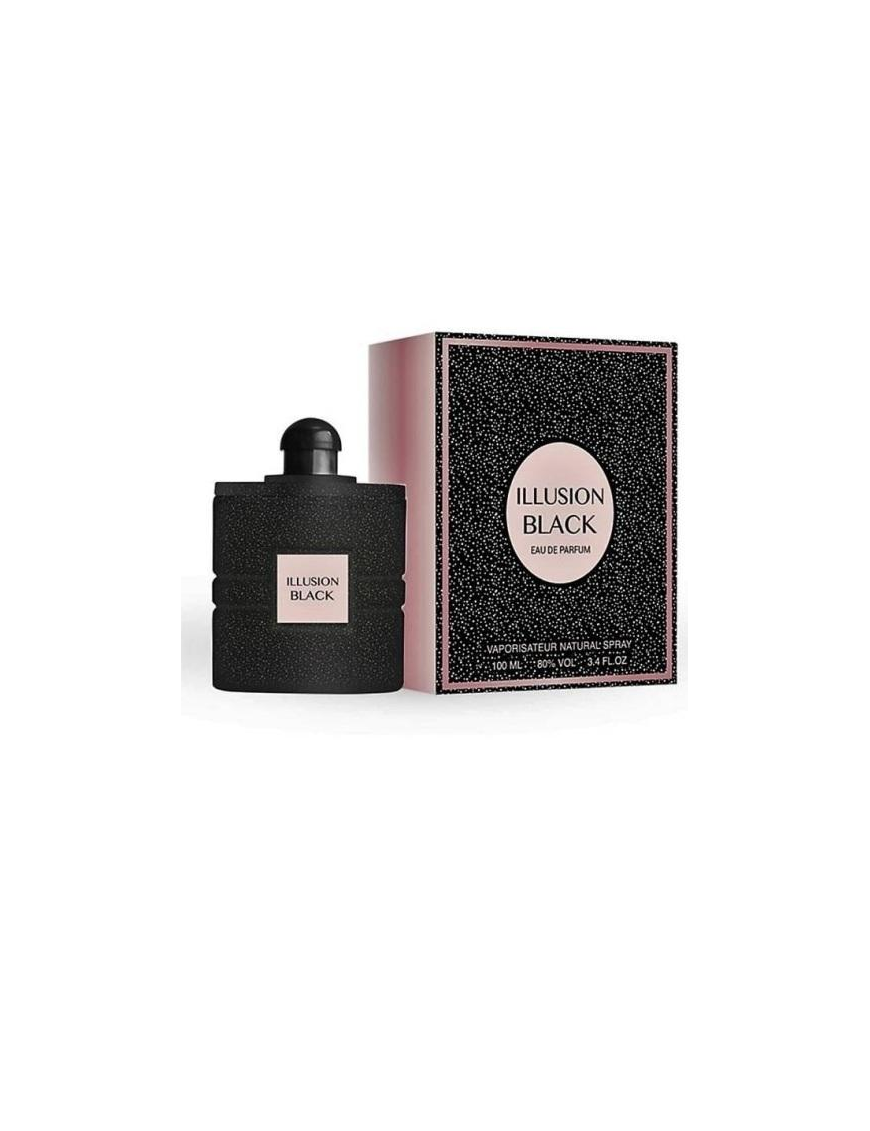 PROFUMO DONNA 100ml ILLUSION BLACK