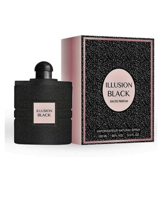 PROFUMO DONNA 100ml ILLUSION BLACK
