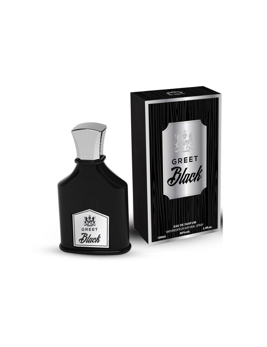 PROFUMO UOMO 100ml GREET BLACK FOR MEN