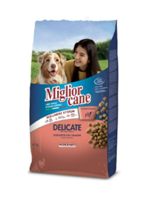 MIGLIOR CANE DELICATE ADULT SALMONE 4kg