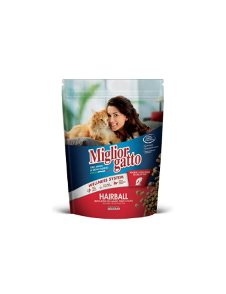 MIGLIOR GATTO CROCCANT HAIRBALL 800gr MA
