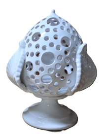 LUME TRAFORATO BIANCO 20cm