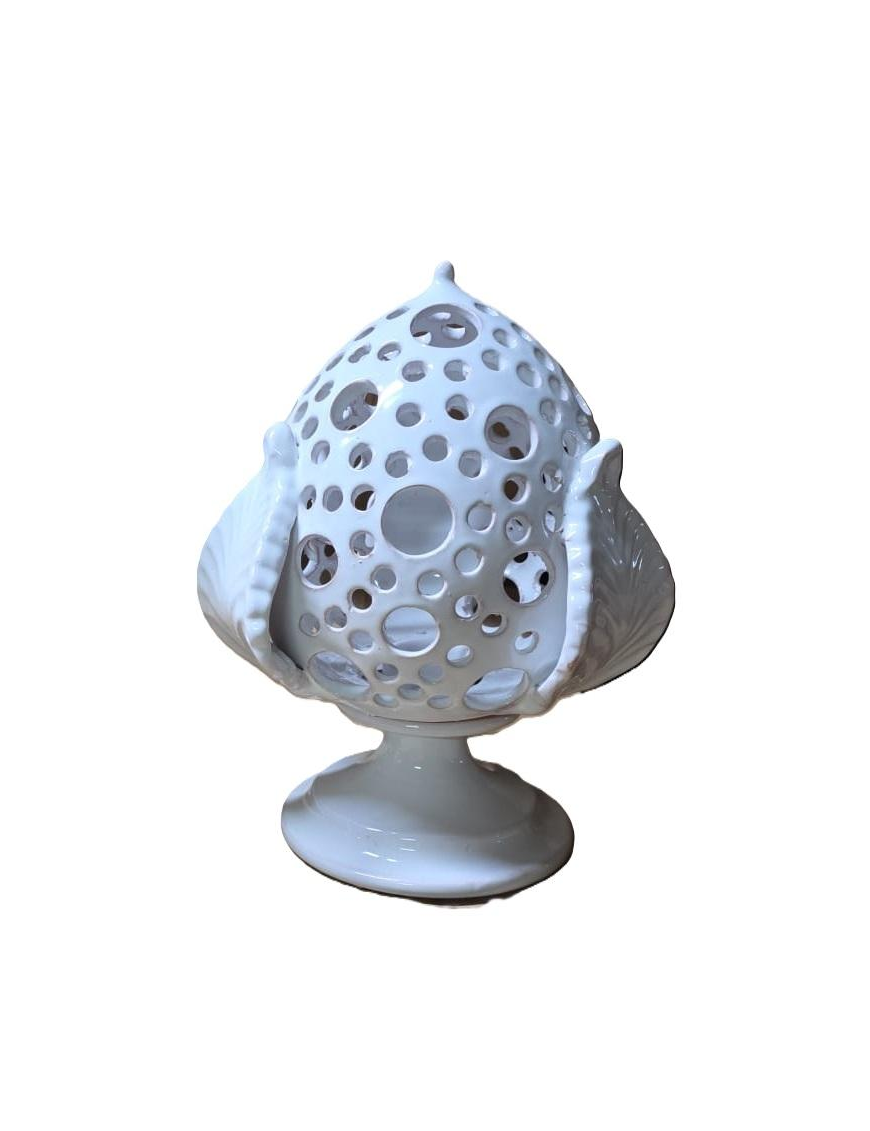 LUME TRAFORATO BIANCO 20cm