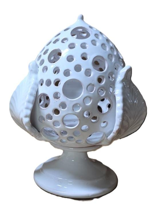 LUME TRAFORATO BIANCO 20cm