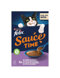 FELIX EXTRA SAUCES POLLO-SALMONE 6x40gr