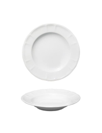 LONDRA BIANCO PIATTO FONDO 23cm 19003