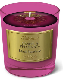 L.ARABA CANDELA 85gr BLACK BAMBOO