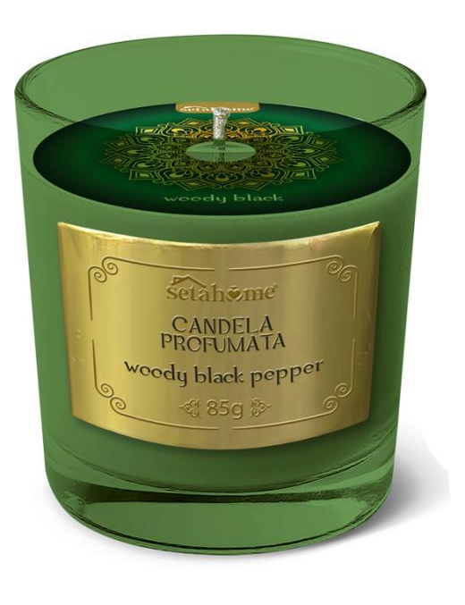 L.ARABA CANDELA 85gr WOODY BLACK PEPPER