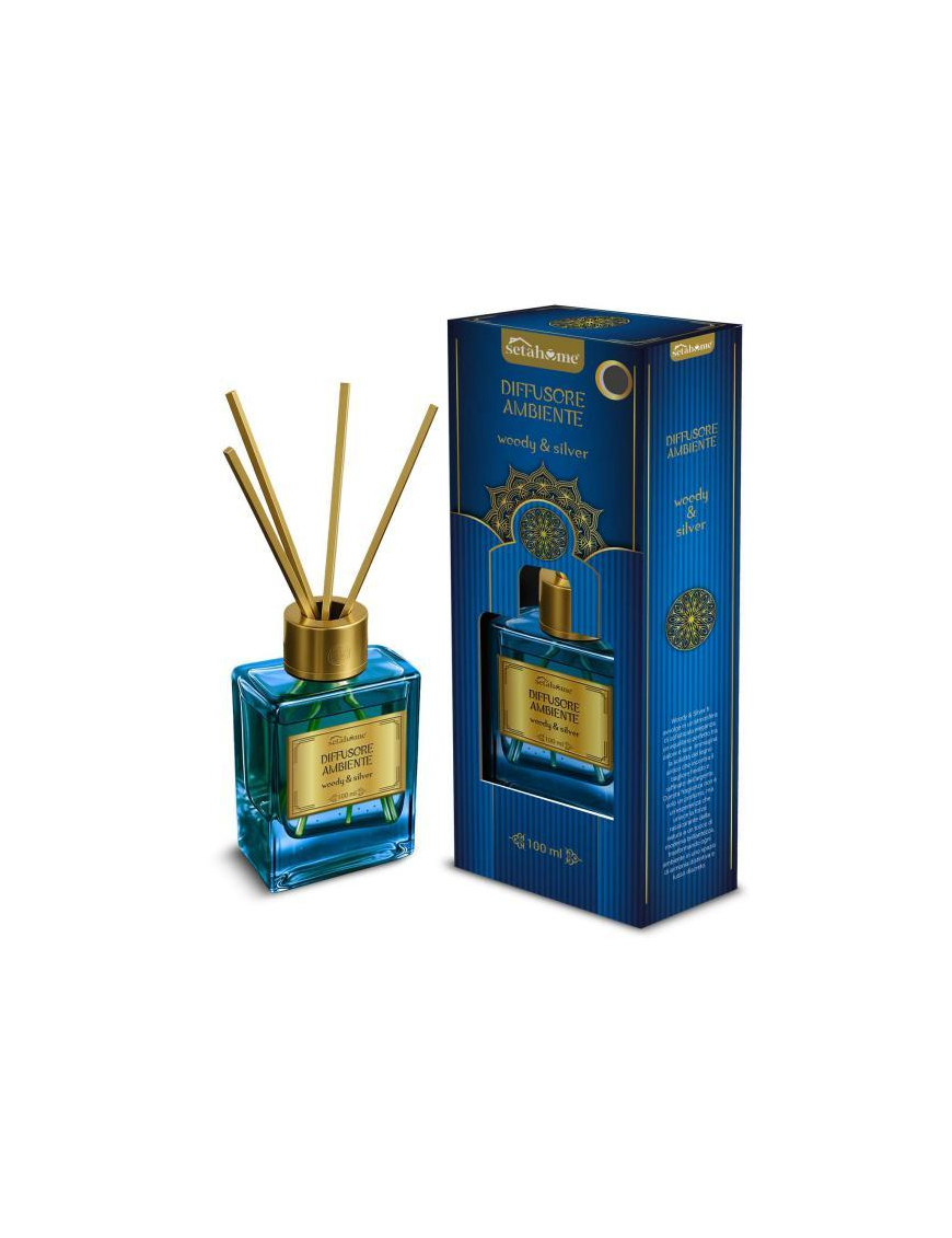 L.ARABA DIFF.AMBIENTE 100ml WOODYeSILVER