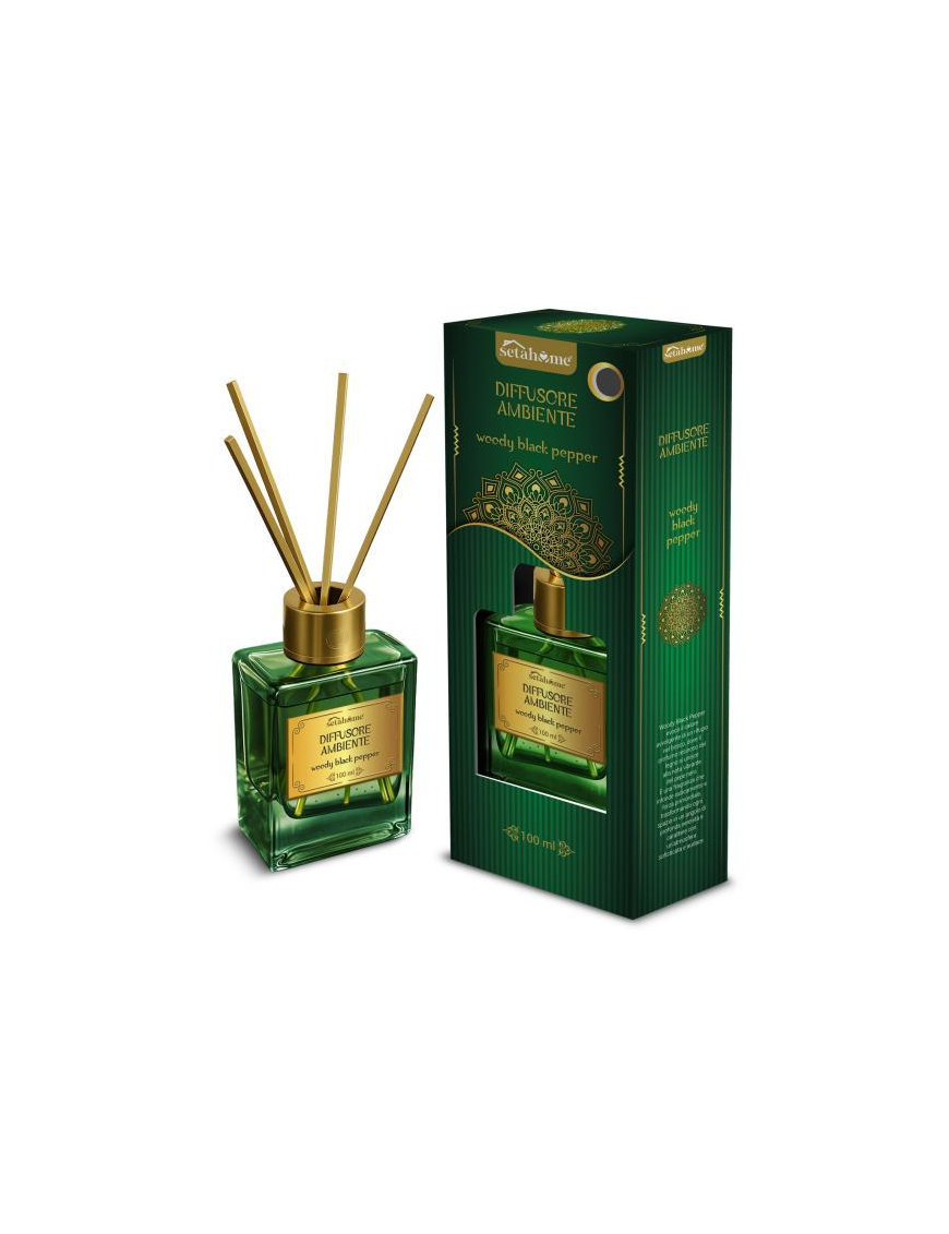 L.ARABA DIFF.AMBIENTE 100ml WOODY BLACK