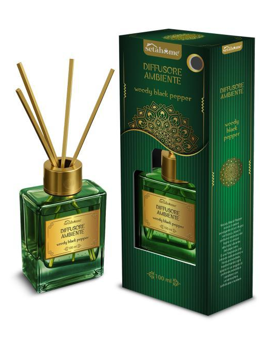 L.ARABA DIFF.AMBIENTE 100ml WOODY BLACK