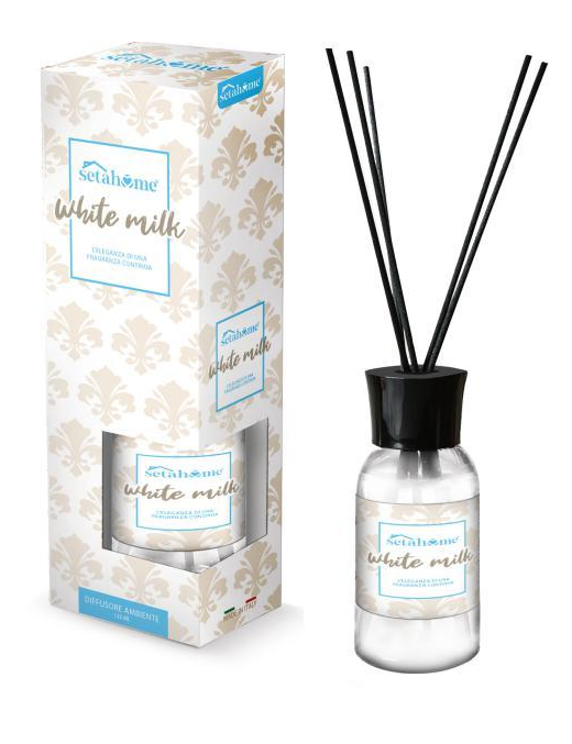 L.WHITE MILK DIFF.AMBIENTE 125ml 62479