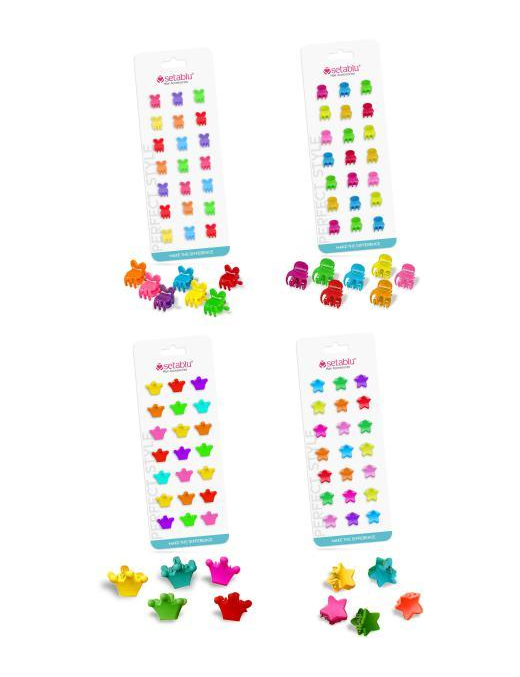 PINZETTE CAPELLI MINI 21pz ASS. 62296