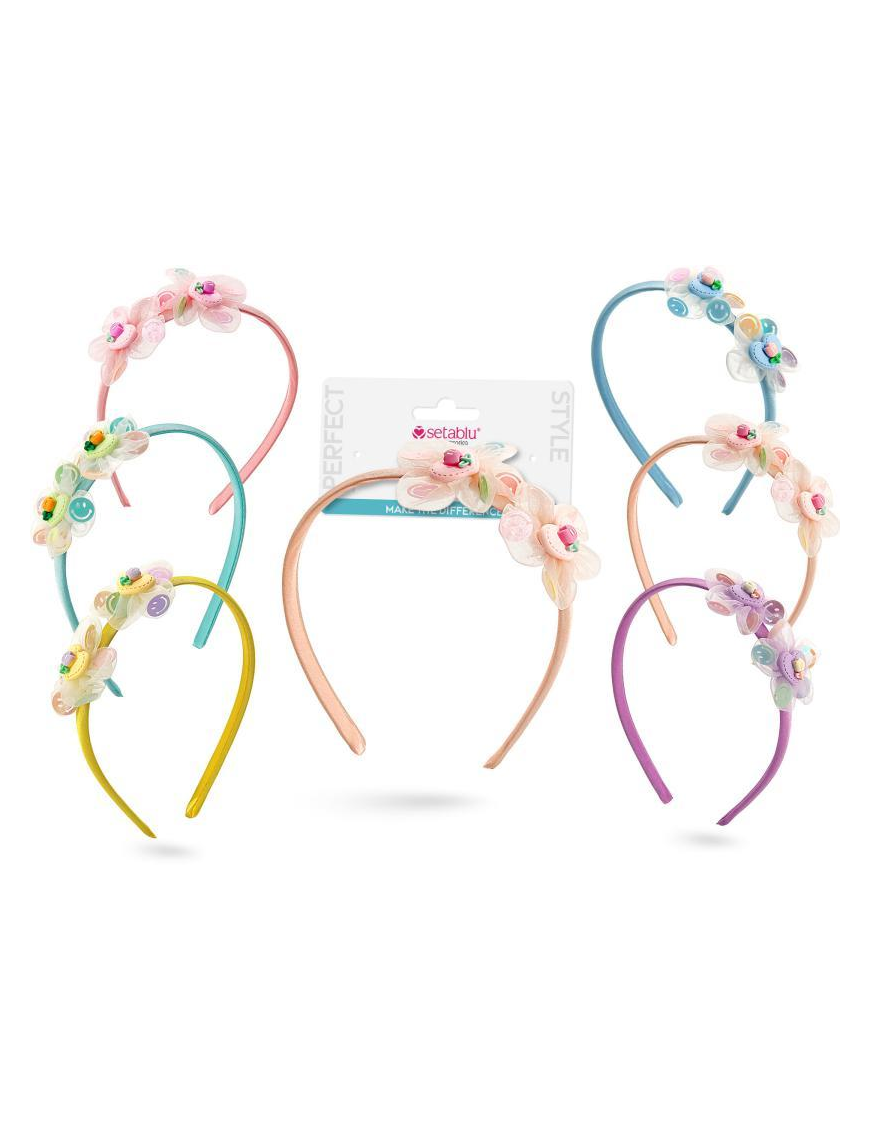 CERCHIETTO CAPELLI FIORI 62355