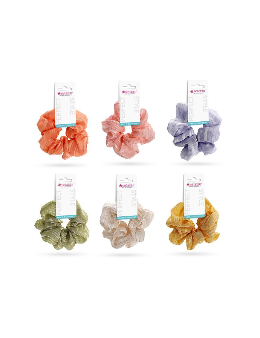 ELASTICO CAPELLI SCRUNCHIE ASS. 62362