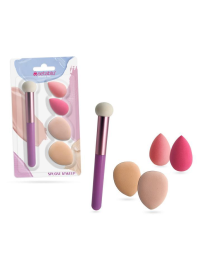 SPUGNETTE MAKE UP 5pz C/PENNELLO