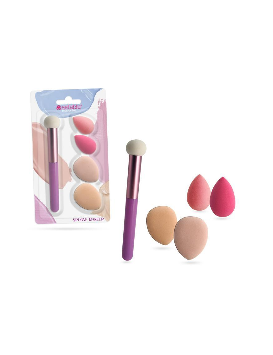 SPUGNETTE MAKE UP 5pz C/PENNELLO
