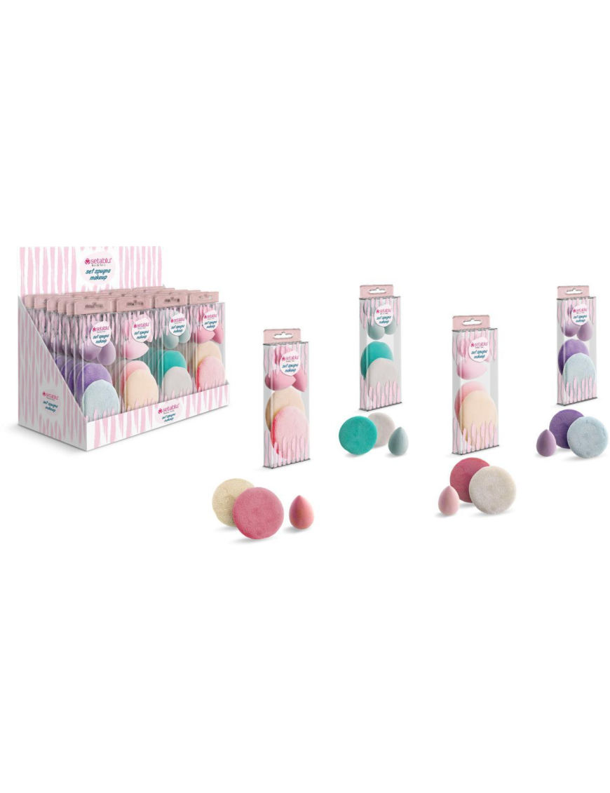 SPUGNETTE MAKE UP 5pz 62375