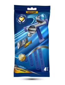 RASOIO UOMO 2 LAME 4pz 02863