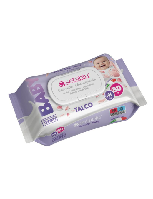 SALVIETTINE 80pz BABY TALCO 62044
