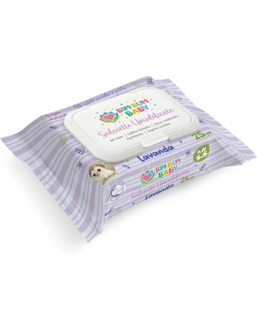 SALVIETTINE 25pz BABY LAVANDA 62702