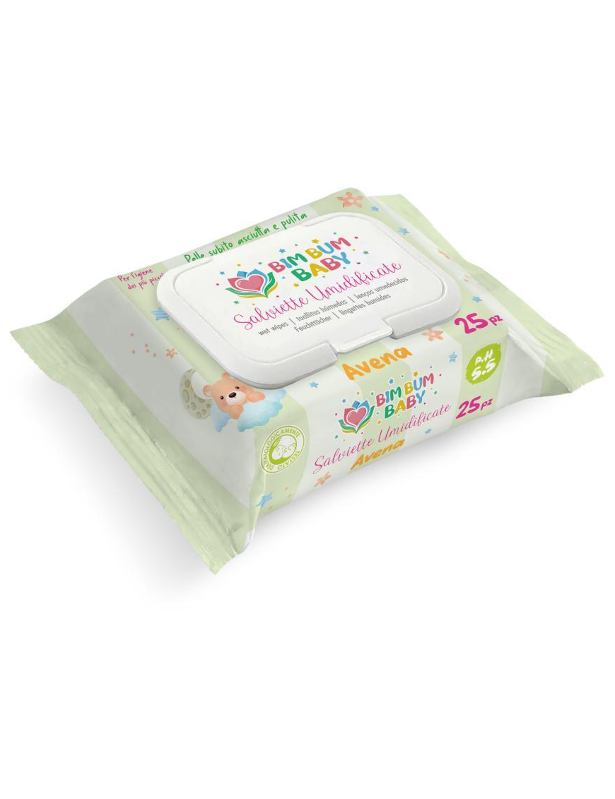 SALVIETTINE 25pz BABY AVENA 62704
